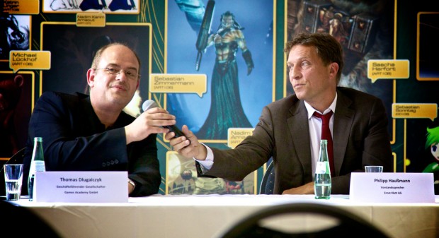 Thomas Dlugaicyk und Philipp Haußmann (Foto: Michael Wieczorek)